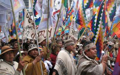 Cumbre indígena en el epicentro de la violencia